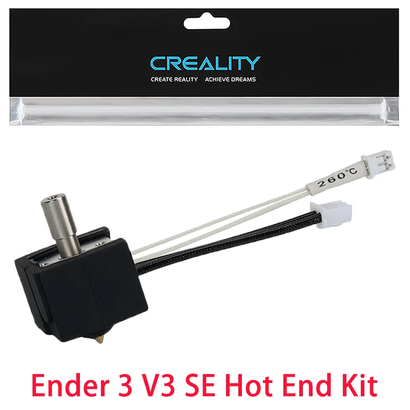 

Hotend для Creality Ender 3 V3 SE Горячий Конец комплект печати нагревательная головка блок высокотемпературный нагревательный картридж Термистор для V3 SE