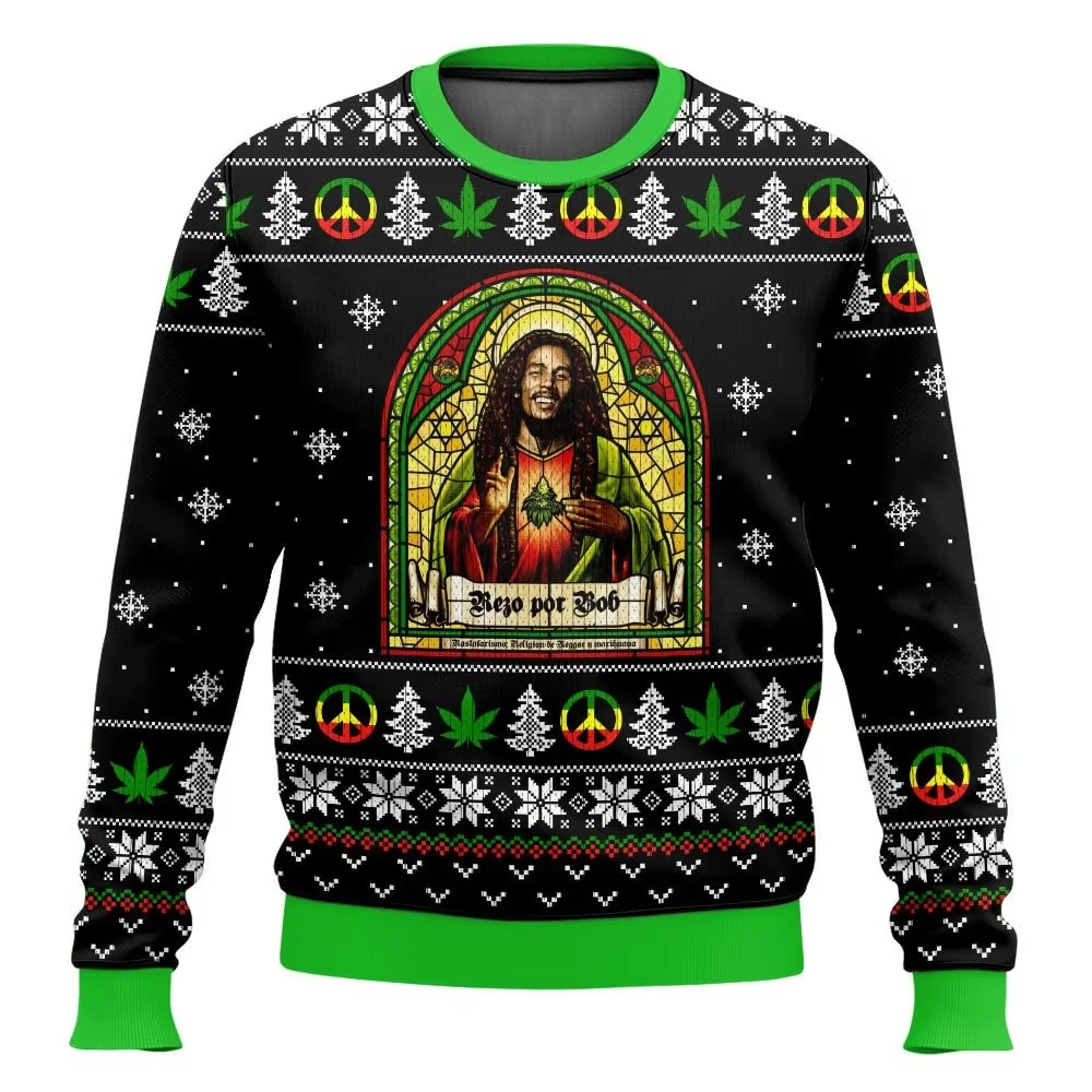 New Hot Selling Comfortable Christmas Happy Carnival Couple 2026 New Men's Hoodie Cartoon Anime Autumn/Winter Hoodie