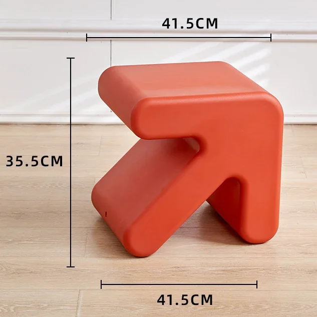 Small Plastic Stools Household Combination Sofas Shoe Changing Stools Modern Living Room Coffee Table Chairs Arrow Low Stools