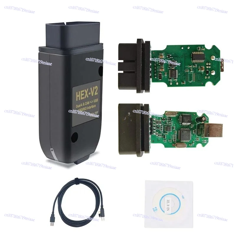 HEX V2 Multilingual VCDS 24.7 ATMEGA162 FT232 5054 Automotive Detector
