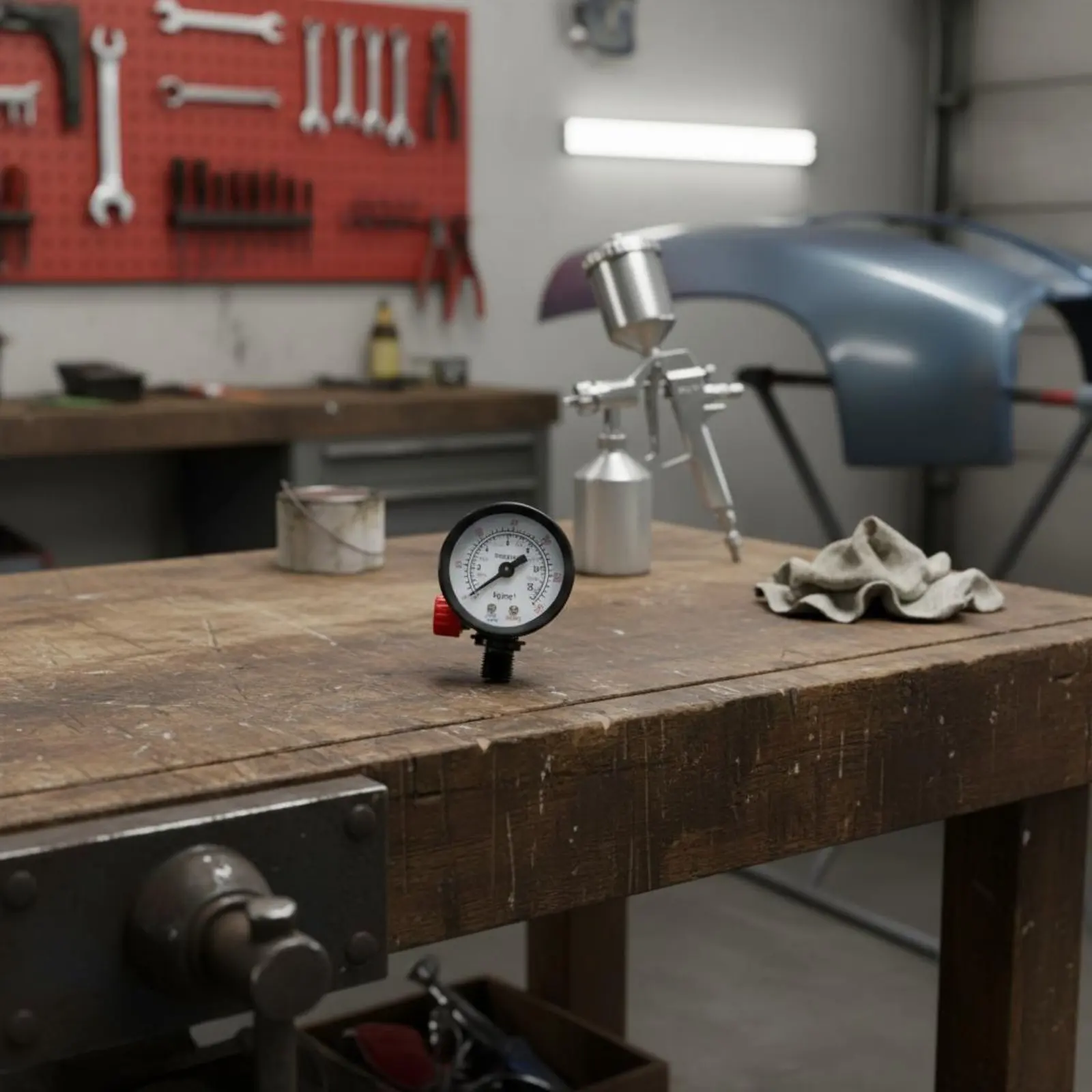 

Контроллер давления краски с манометром, легкий, для пневматических инструментов, для тонкого распыления