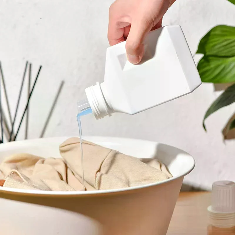 400/600/1000 Ml Large Capacity Household Softener Laundry Detergent Bottles Storage Container Shampoo Shower Detergent Dispenser
