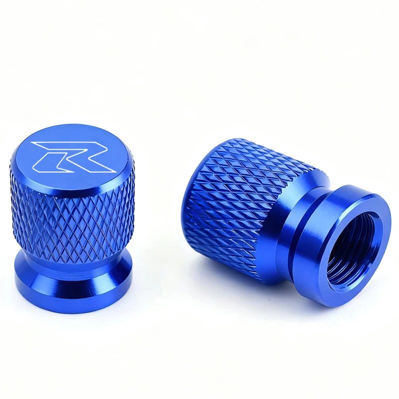 Para suzuki gsxr 600 750 1000 GSX-R 600 750 1000 125 150 1998-2023 motocicleta cnc alumínio roda pneu válvula tampas capa hermética