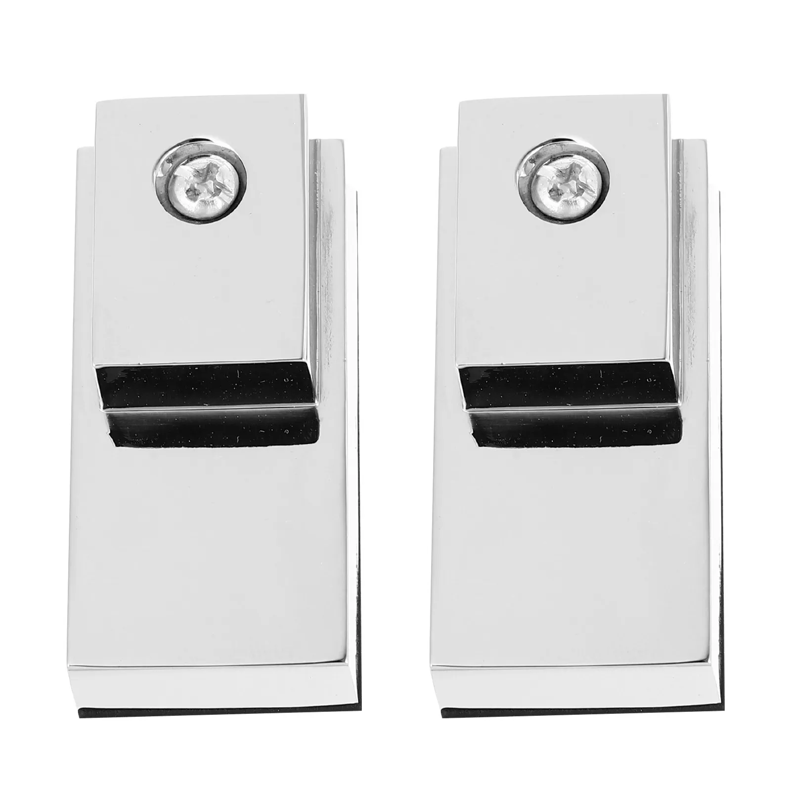 

2 шт. зажимы для стекла из цинкового сплава, крепления для зеркал, прочные, в форме «утиных лапок», регулируемые, настенные, держатели для стекла и зеркал