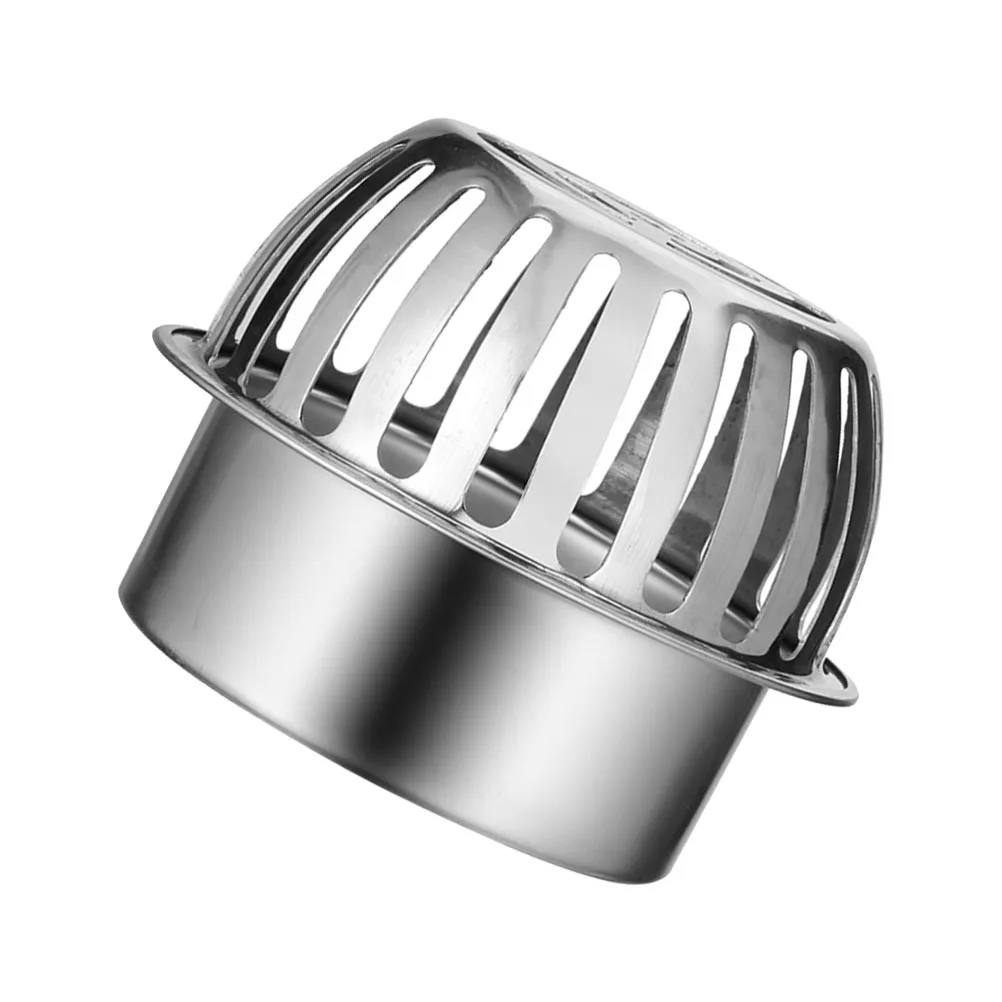 

Stainless Steel Floor Drain Balcony Filter Strainer Grate Roof Stopper Kitchen Garbage Debris Hole Pattern Water Passage Faster