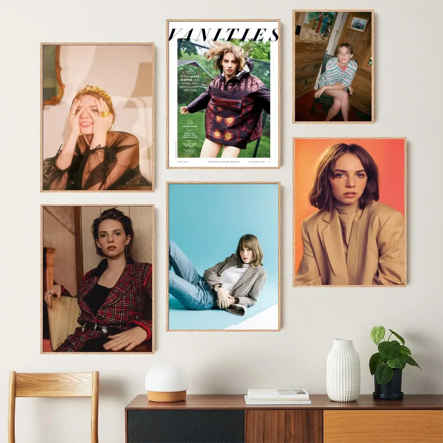 maya hawke Canvas Art Poster and Wall Art, Picture Print, Modern Family, Bedroom Decor, Posters