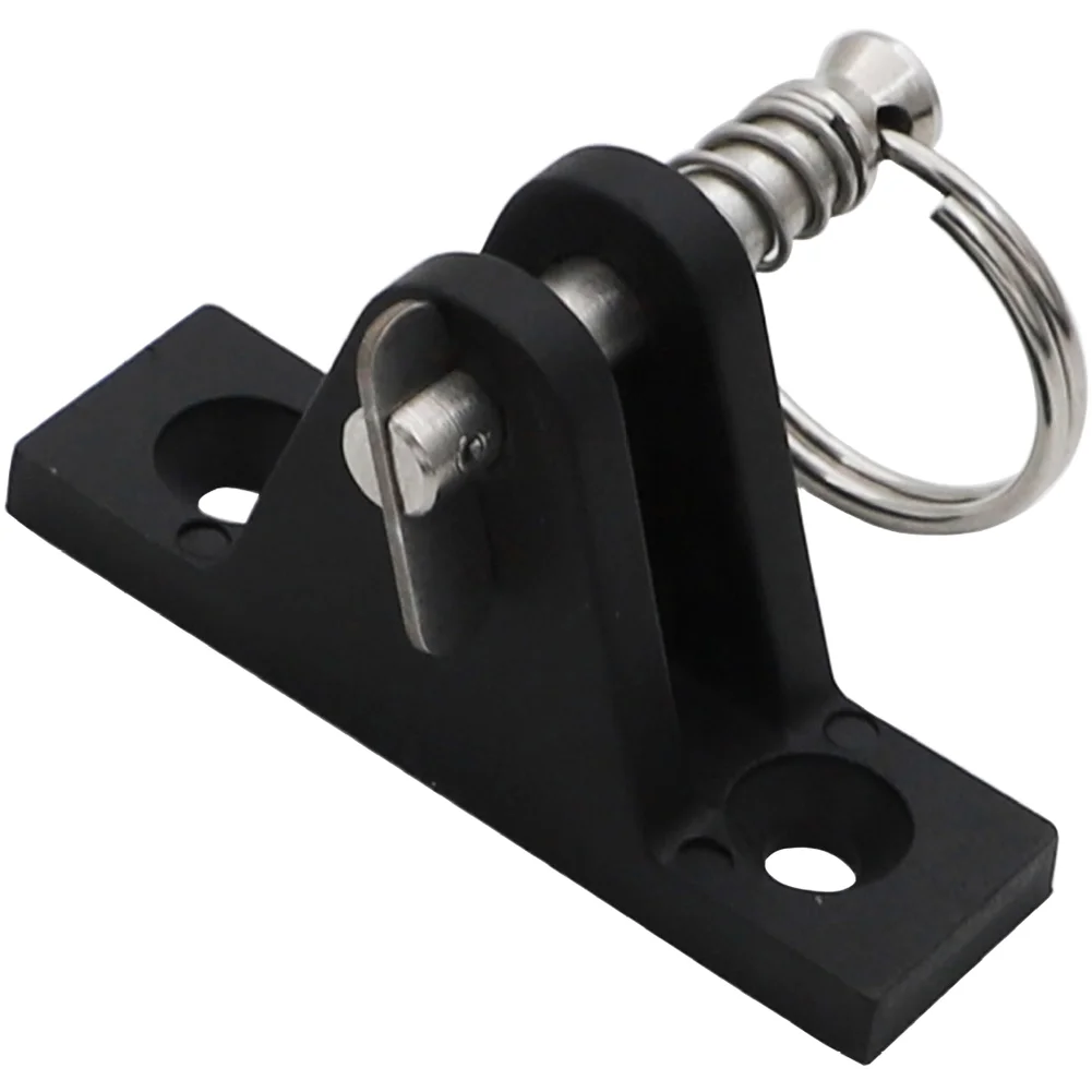 For Boat Yacht RV Sunshade Mounting Bracket Nylon with Ring Pin Quick Install Removable Marine Environment Ready