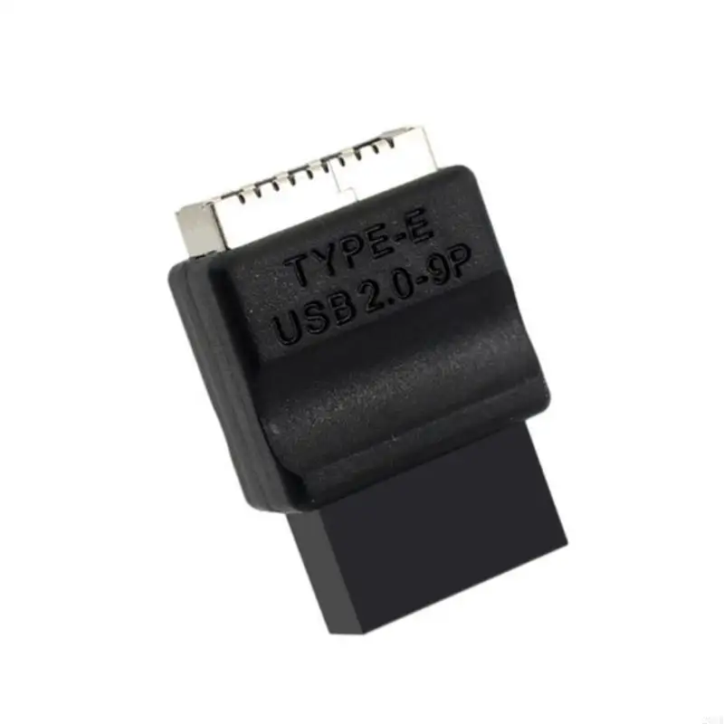 20CB placa -mãe USB 2.0 9pin para conversores frontais Tipo E Conectores 9 pinos 9pin