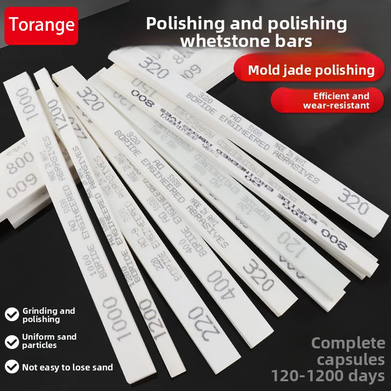 Oil Stone Polishing Strip, Jade Mold, Precision Grinding, Ultra-fine Sand, Mini Flat Double-sided Oil Stone Strip Tool