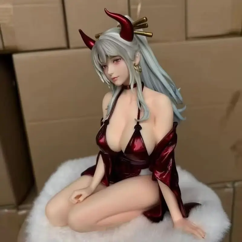 NUOVO One Piece Amine Hk Kimono Yamato Kaido Bella Ragazza Seduta Gk Pvc Modello di Bambola Figura Ornamento Giocattoli Regali Per I Bambini
