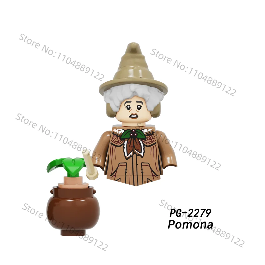 Hot Toys Harry Potter MINI Block Spielzeug Lovegood Ron Malfoy Luna Baustein Geschenk Actionfigur Puppe
