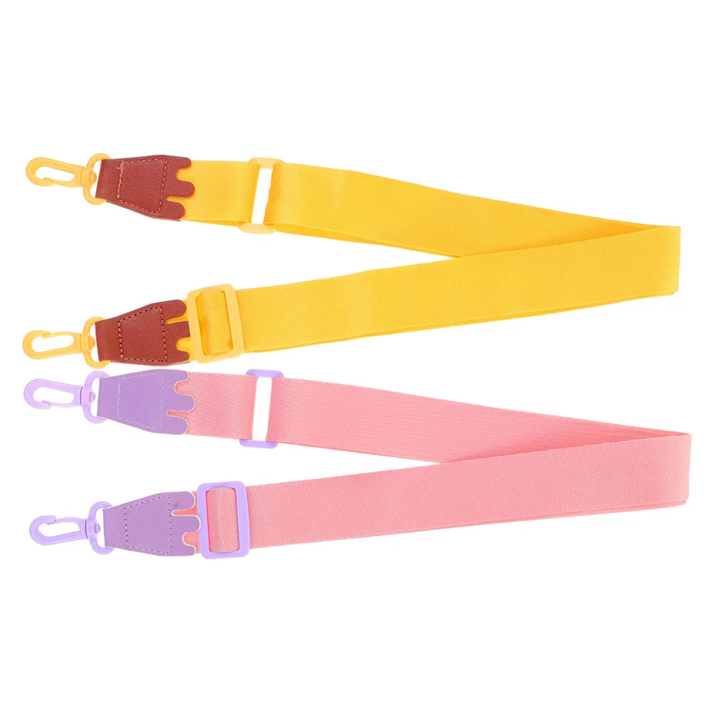 

2 Pcs Bottle Rack Convenient Pouch Holder Storage Strap Shoulder Water Kettle Carrier Nylon Sling Child Wear-resistant