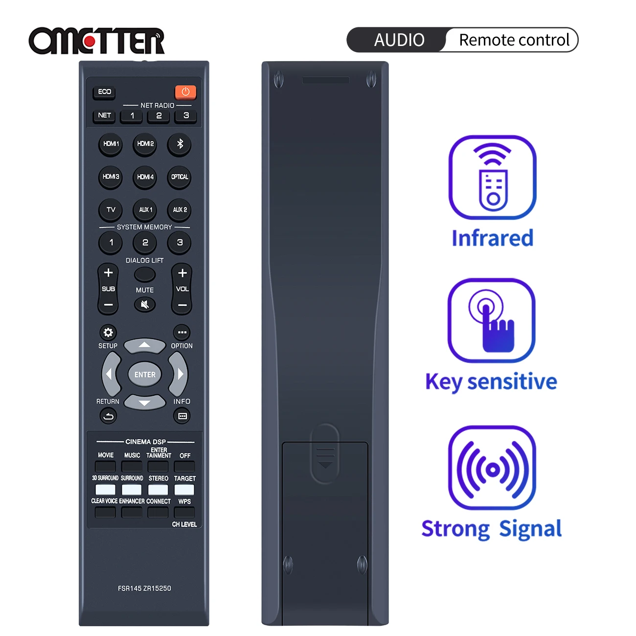 

Новинка для Yamaha Audio Player с дистанционным управлением FSR145 ZR15250 YSP5600 YSP-5600
