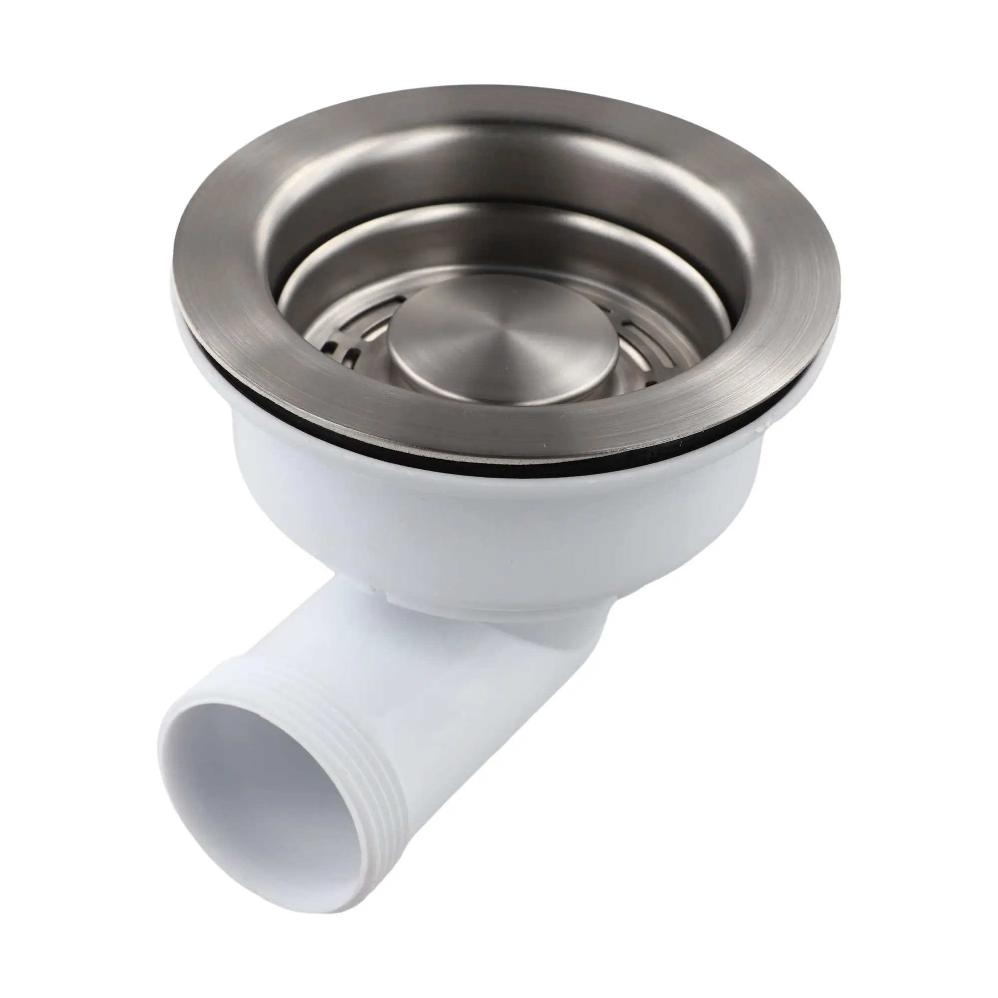 User Friendly Stainless Steel Sink Strainer with PP Flange for Quick Cleaning and Maintenance in Busy Kitchens