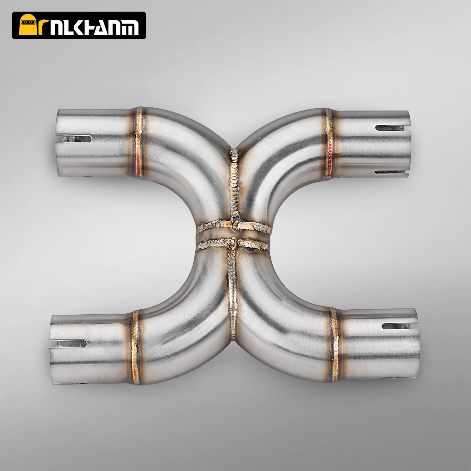 

For GAOKIN GK1200 motorcycle exhaust system mid-link pipe modification