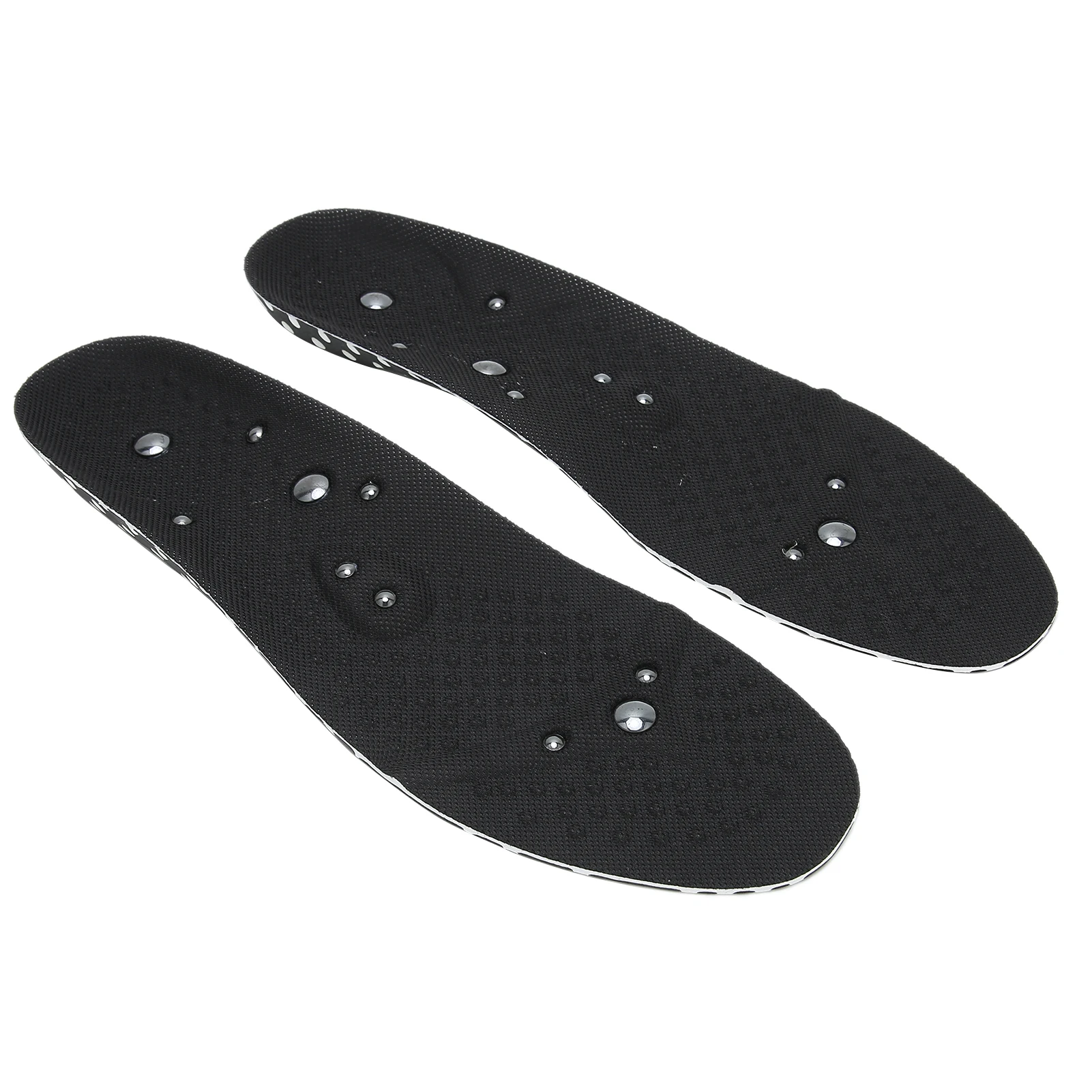 

Magnetic Therapy Massage Insoles with Arch Support S Size 35‑41 EVA+BK Cloth+Magnet Material 2 Pairs for Sports Walking Running