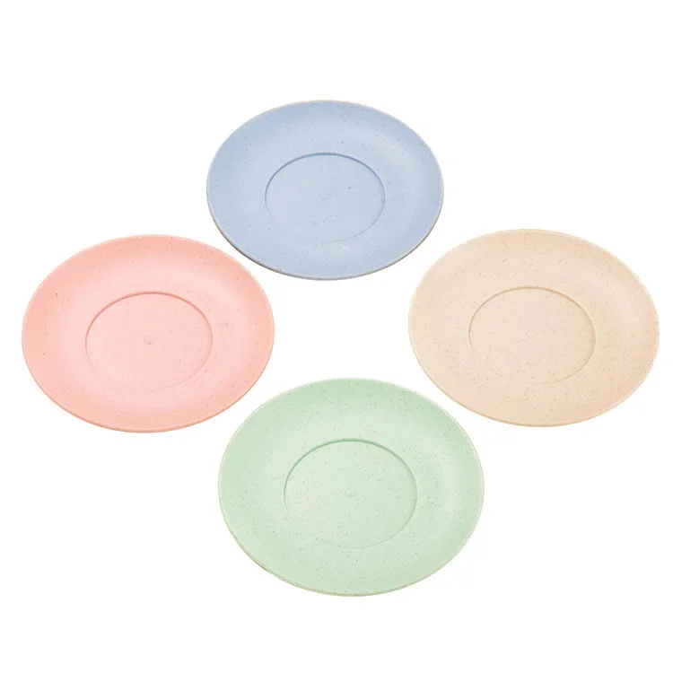 

Household Cup, Plate, Single Pack Cereal Bowl, Fruit Fork, Gift Tableware, Rice Bowl, Eco - friendly Wheat Straw Plastic Bowl