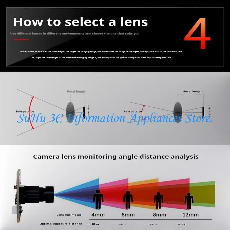  High Resolution 4800 Megapixel Webcam With 77 Degree Wide View Lens And Autofocus For Video Conferencing Online Meetings