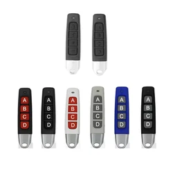 433MHZ copy clone remote control 4-button universal clone remote control garage door application range curtain door alarm