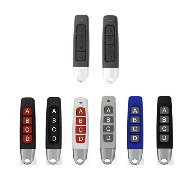 433MHZ copy clone remote control 4-button universal clone remote control garage door application range curtain door alarm