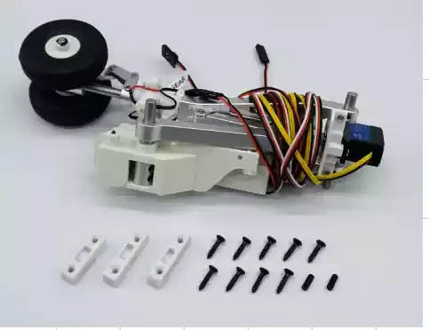 Xfly-Ailes principales du corps, queue plate, couvercle de tête, train d'atterrissage, moteur électrique, réglage, bombe, accessoires doubles, 70 mmrer 1b