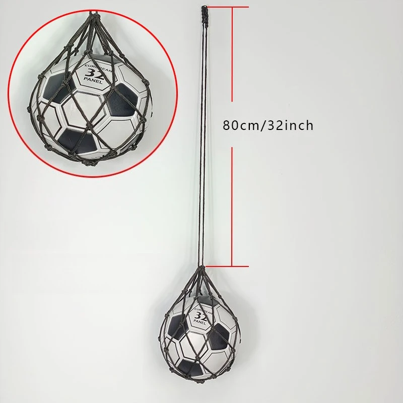 เข็มขัดฝึกซ้อมฟุตบอล ลูกฟุตบอลเตะเข็มขัดสําหรับเด็กผู้ใหญ่ เทรนเนอร์เตะฟุตบอล Kick Solo เทรนเนอร์ฟุตบอลฟุตบอล