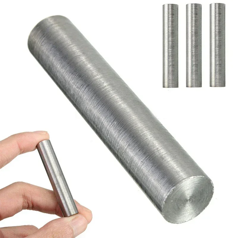 1Pcs Tungsten Rod  High Purity Tungsten Metal Rod Round Bar 10mm x 50mm For Power Tools Accessories Durable