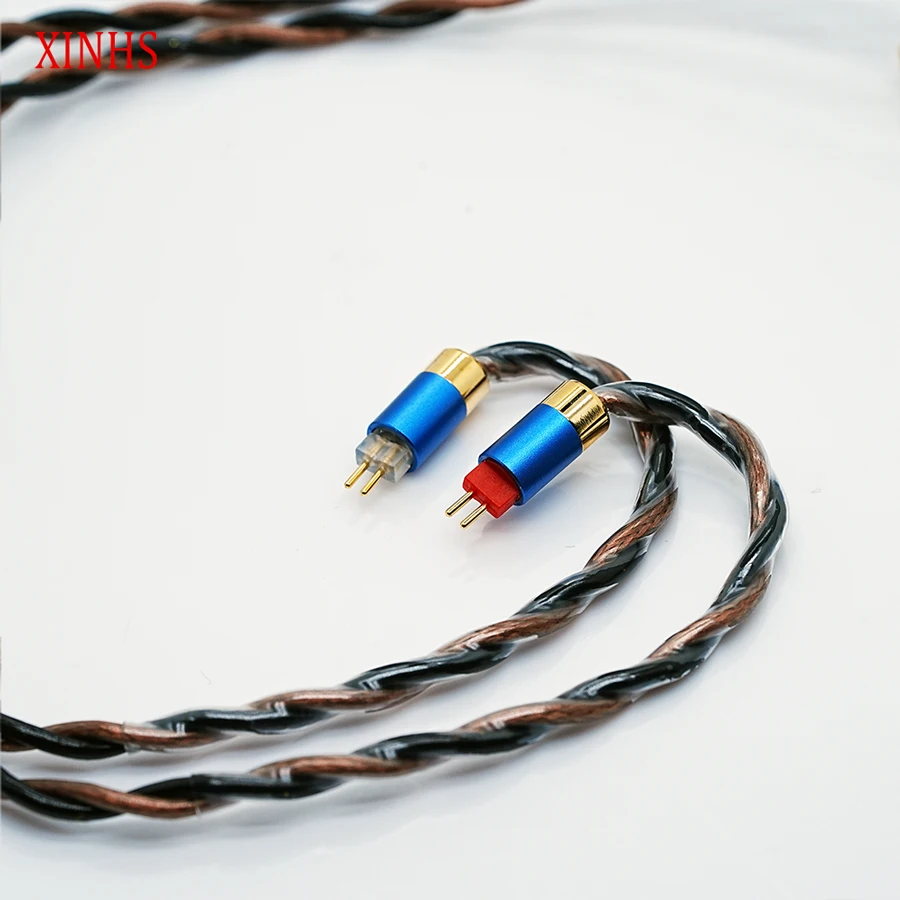 XINHS Neues Flaggschiff P12 4-Core Night Trail Furukawa Kupfer HIFI Kopfhörer-Upgrade-Kabel, Hochreines 6N OCC, Geeignet für MMCX/0. – Detail 5