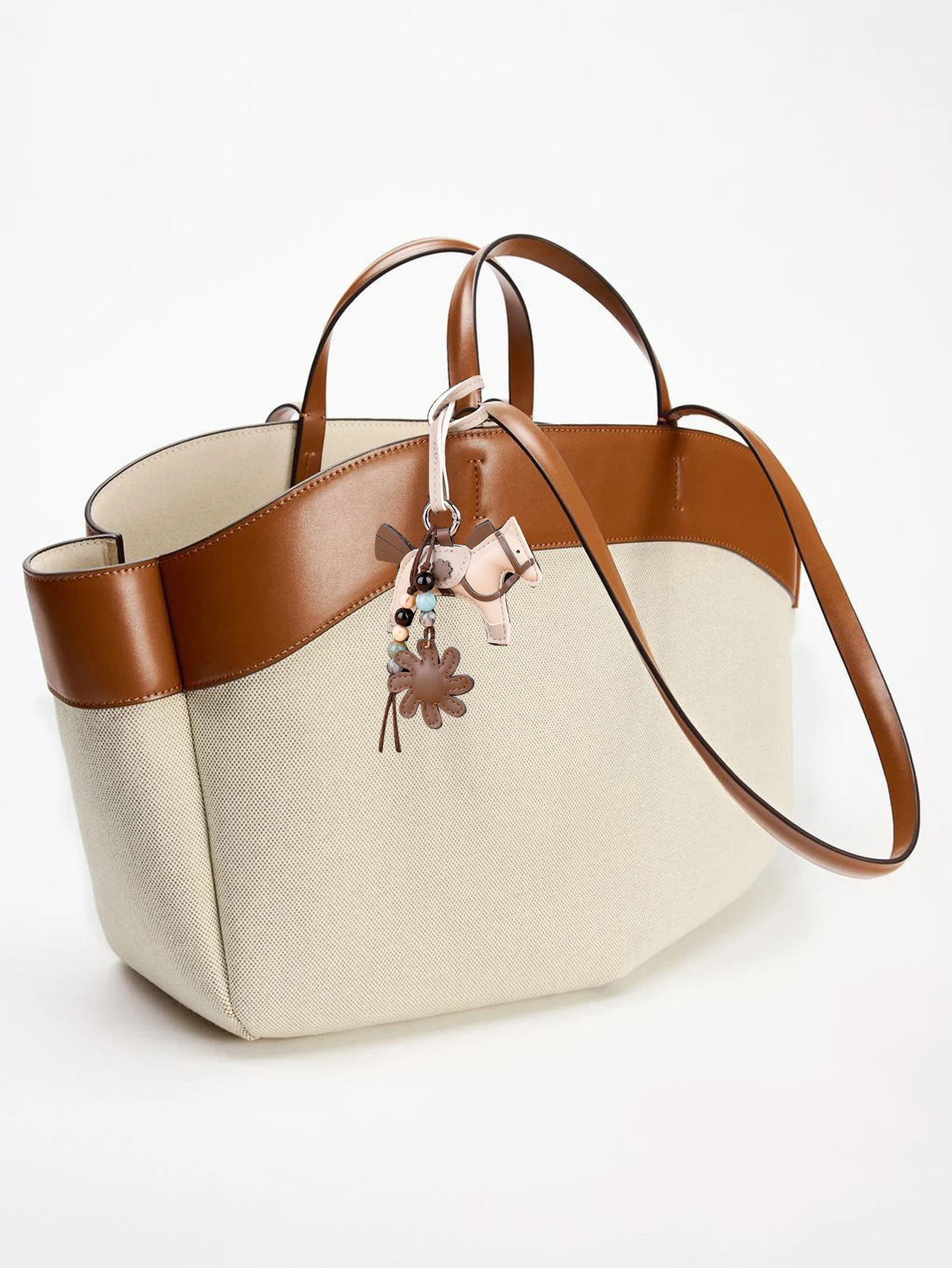 التجارة الخارجية أزياء جميلة قماش الحقائب حقيبة الأم الجديدة سعة كبيرة ركاب اليد فاتورة الكتف عارضة حمل الحزمة #2