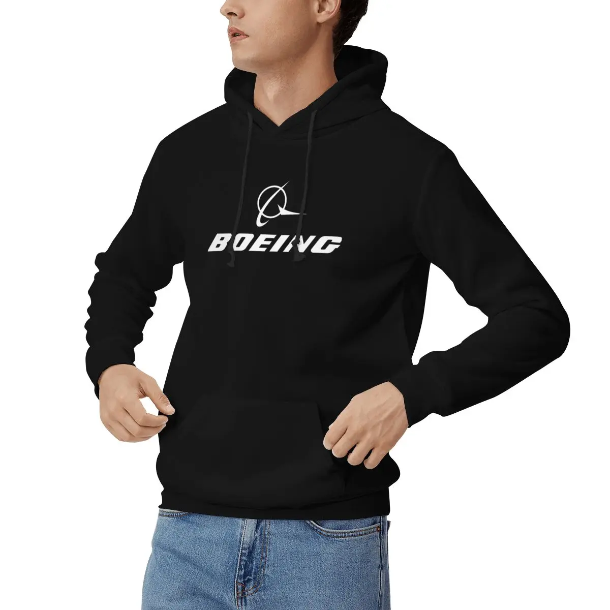 Boeing Hoodies Men's Women Casual Pullover Sweatshirts Fashion Long Sleeve Hooded Autumn Winter