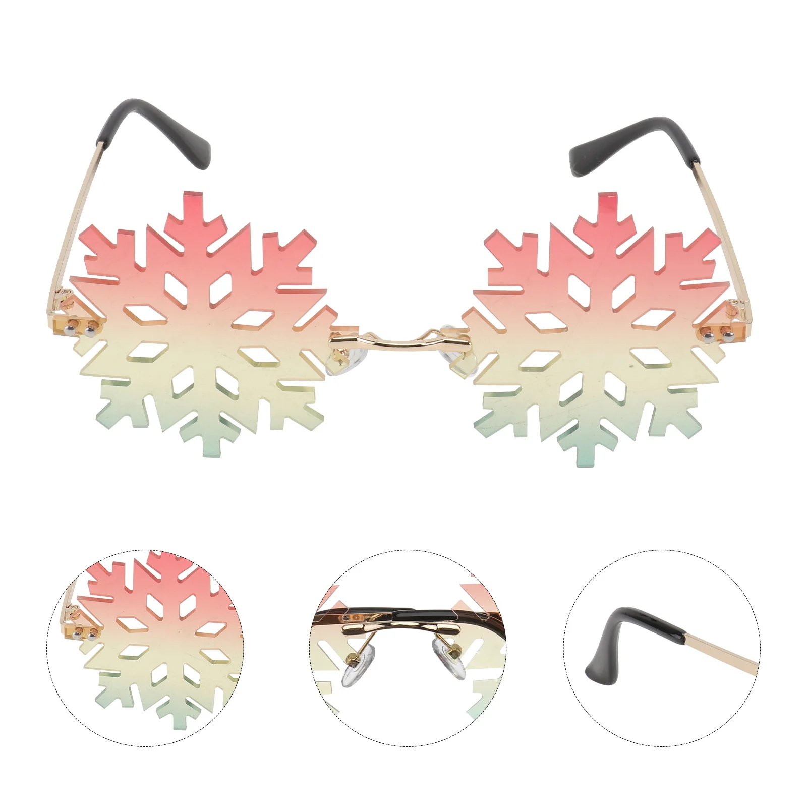 

1Pcs Sunglasses Decorative Glasses Funny Eyeglasses Party Supply Stylish Creative Photo Prop Fun Festival Accessories
