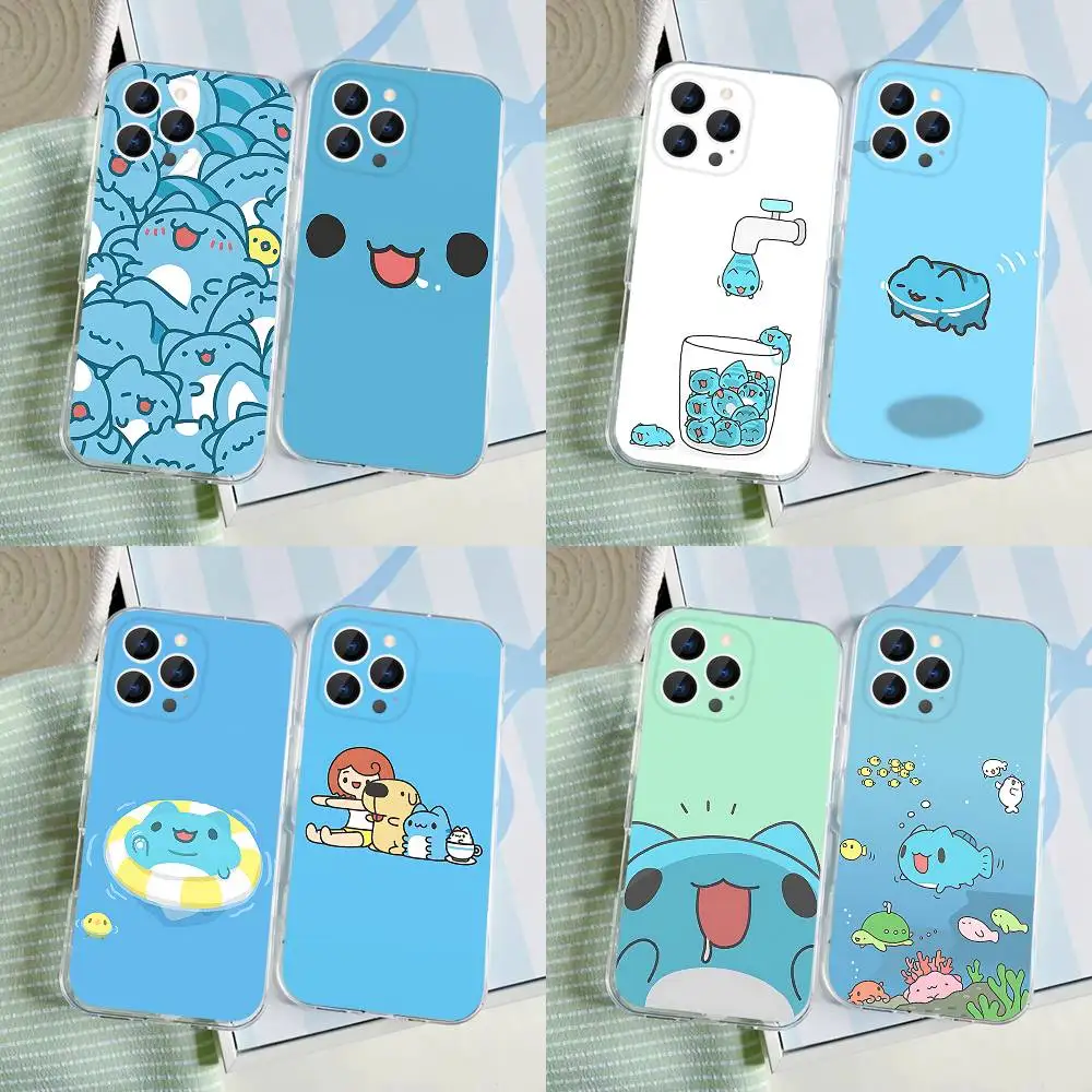 

Cute C-Capoo Cat Phone Case For iPhone 17,16,15,14,13,12,11 Pro,Max,Plus,X,XS,XR,SE4,E Mini Transparent Soft Cover