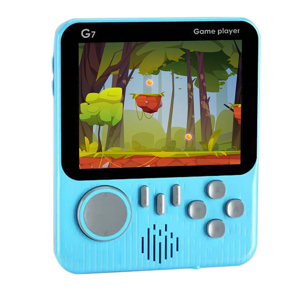 

G7 Game Consoles Hand-Held Gaming Consoles 3.5 Inch 666 in 1 Retro Games Consoles Blue