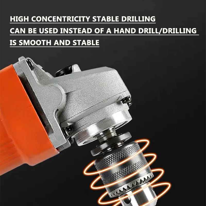 Angle Grinder To Electric Drill Conversion Chuck Polisher Modified Hand Electric Drill Joint Cutting Tool Accessories