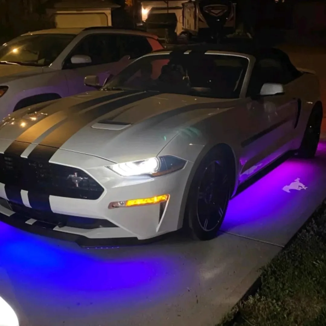 

Underglow Light For Car Motorcycle Personalized Neon LED RGB Atmosphere Lighting Decorations Strip Customizable Flashing Tuning