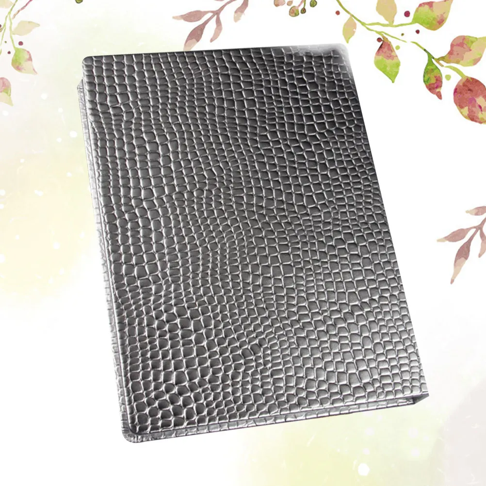 Color Card Book Alligator Polish Display Holder Durable Manicure Tool Nail Color Show Card Nail Polish Glue Display