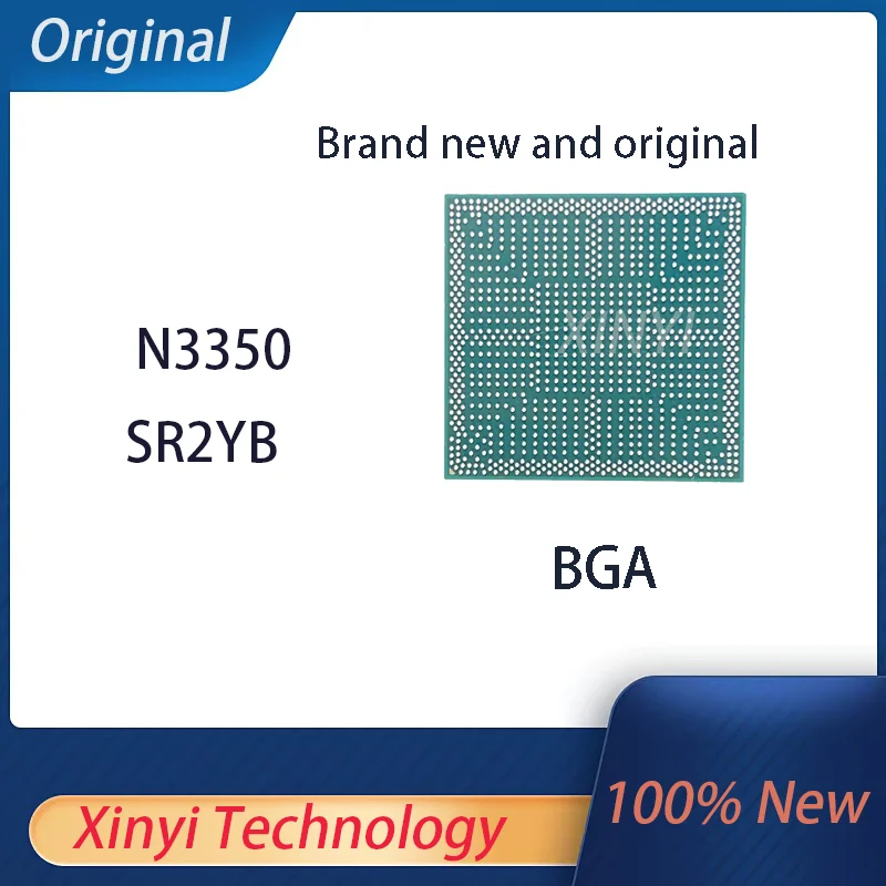 

100% test very good product N3350 SR2YB bga chip reball with balls IC chips
