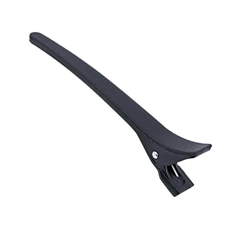 

Basic Black Matte Plastic Duckbill Hair Clips Accessories Duck Models Bangs Clip Large Plate Hair Accessoris Frosted Hair Clip