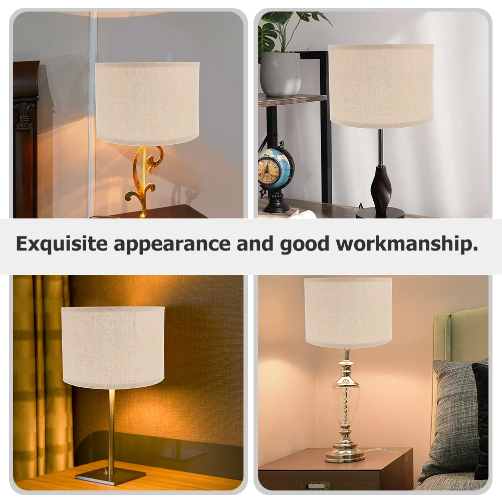 Dismountable Wall Lamp Cover Lampshade Table Lamp Shade Ceiling Lamp Shade Fabric Lampshade Simple Light CoverDecoration