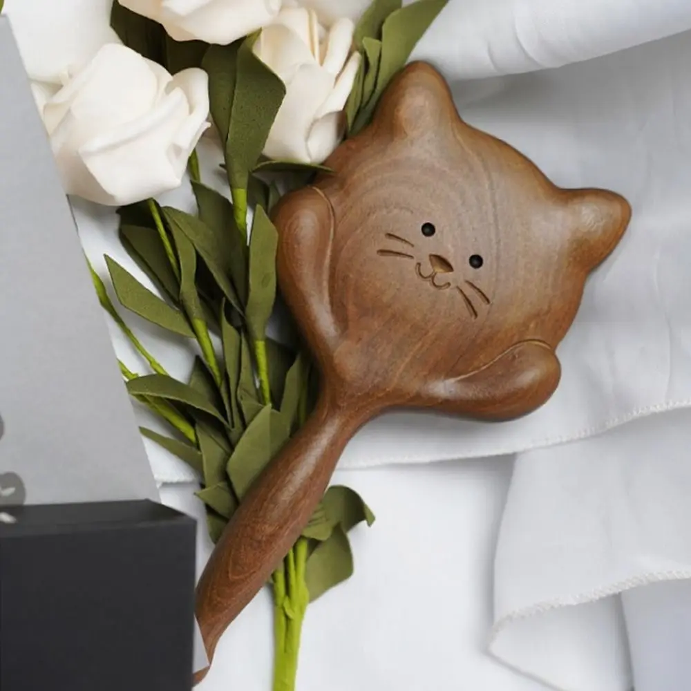 

Kawaii Cute Air Cushion Hair Comb Anti Static Cat Shaped Scalp Massage Comb Exquisite Long Handle Smooth Hair Brush Relax