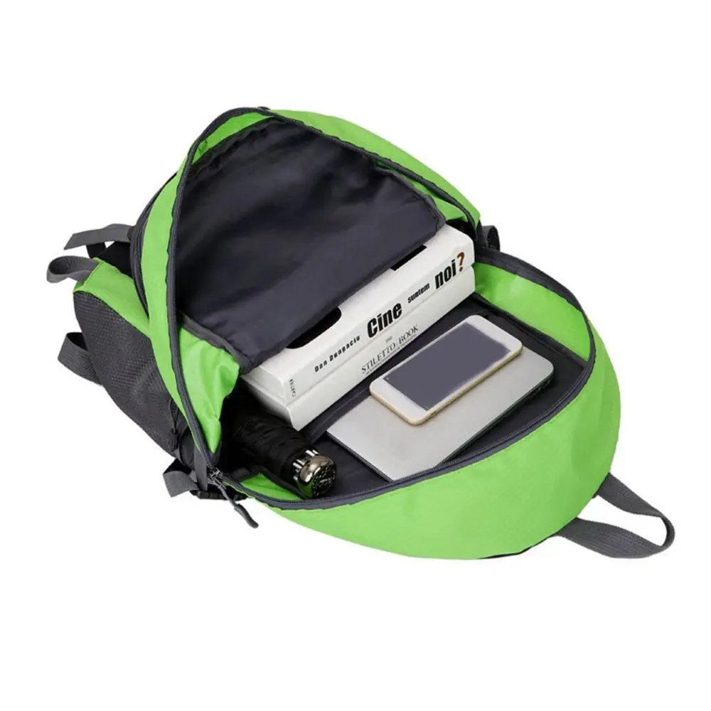 حقائب نايلون خارجية رياضية مقاومة للماء حقيبة سفر حقيبة سفر 40 لتر حقيبة ظهر للتخييم بسعة كبيرة