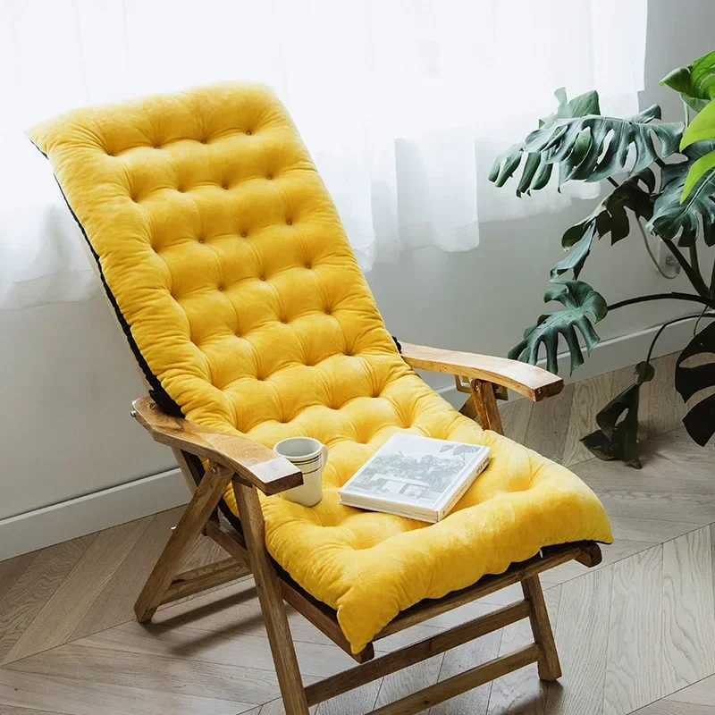 Garden Lounger Chair Cushion Reclining Chairs Foldable Soft Solid Thicken Cushion Thickening Cushion Window Couch Pad Cojines