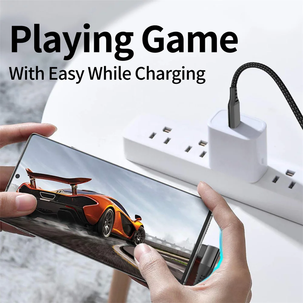 Кабель зарядный ANSEIP USB Type-c с поддержкой быстрой зарядки и синхронизации данных, 60 Вт