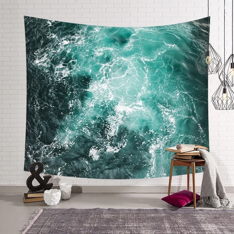 

Mount Fuji, Japan Tapestry Art Printing Tapestry The Great Wave of Kanagawa Wall Hanging Decoration Household Japanese Tapestry