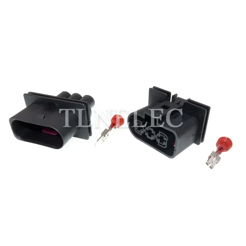 1J0 906 443 1J0 906 233  3 Pin Way Male Female Electronic Fan Plug Radiator Plug Auto Connector