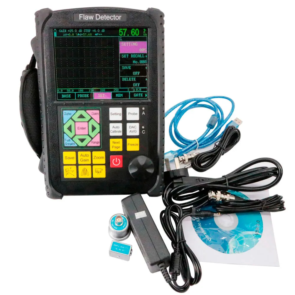 

GR650 Digital Ultrasonic Flaw Detector NDT Equipment Range of scanning 0 mm ~10000 mm