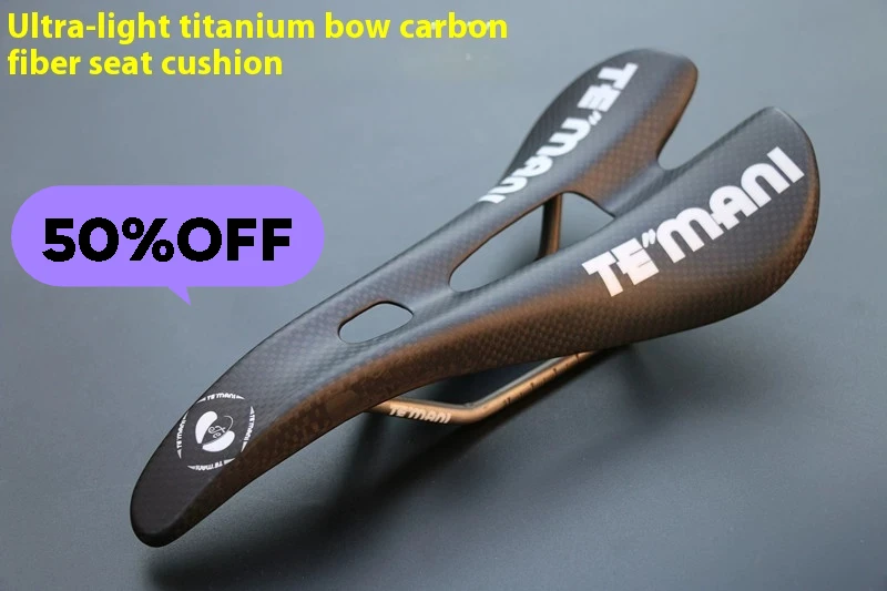 

Sales promotion TEmani genuine carbon fiber cushion hollow titanium bow seat bag competition level quality ultra light hard