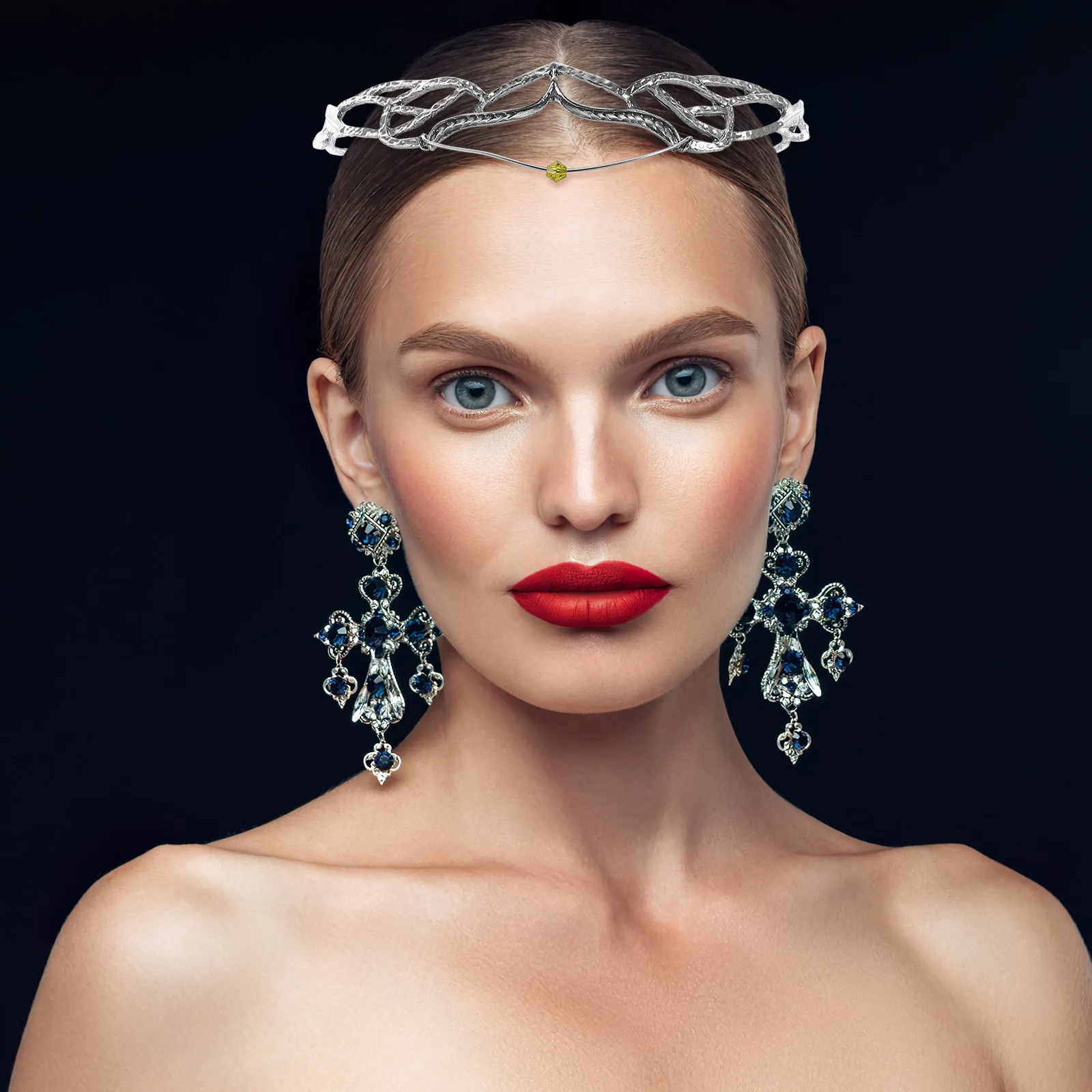 

Модная женская повязка на голову с короной, тиара, свадебная повязка для волос, аксессуары для волос невесты, повязка для волос для церемоний, женская повязка на голову, повязки для девочек