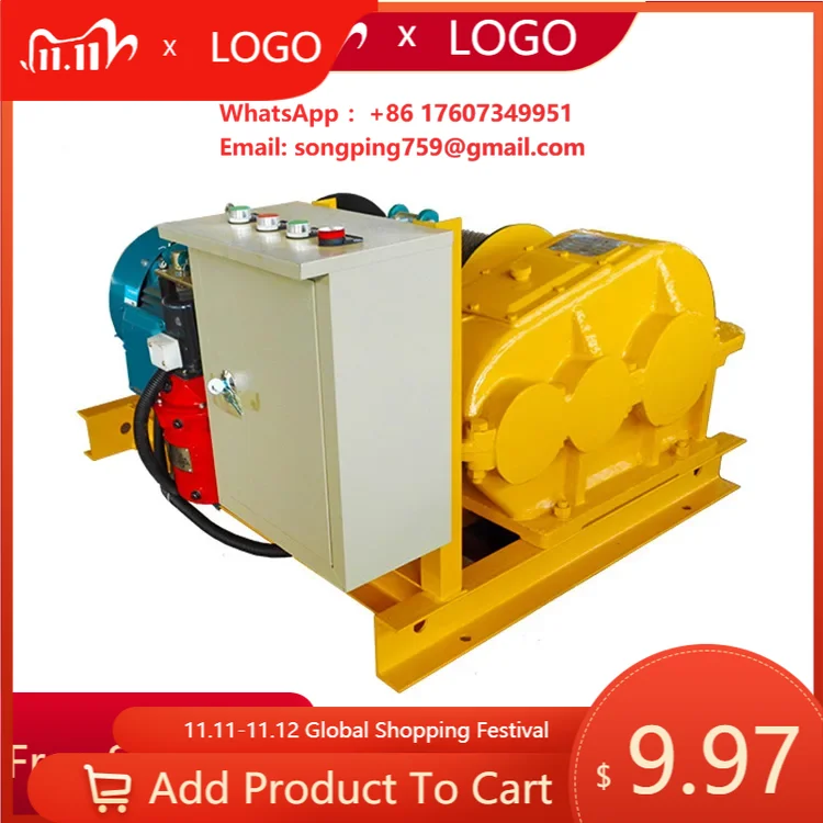 Top Quality Wakeboard Winch Steel Wire Rope Electric Windlass Hydraulic Winch for Hot Sell
