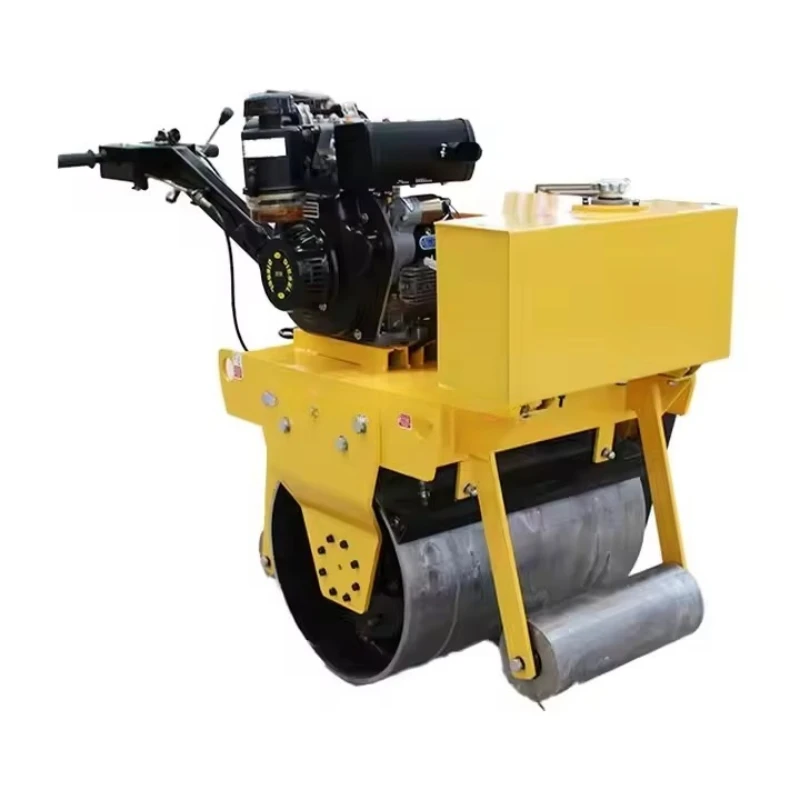 

Diesel single drum ground roller Low fuel asphalt concrete roller